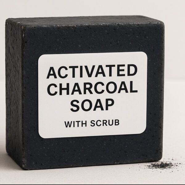 activated charcoal scrub soap