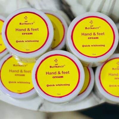 Hand n feet quick whitening cream