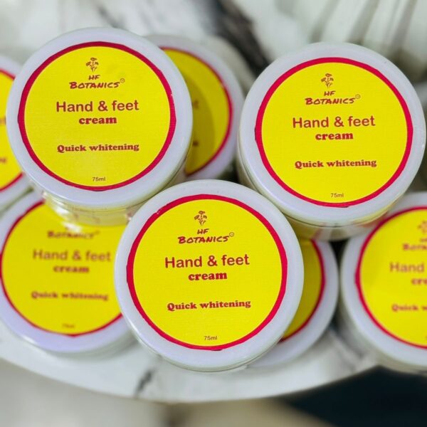 Hand n feet quick whitening cream